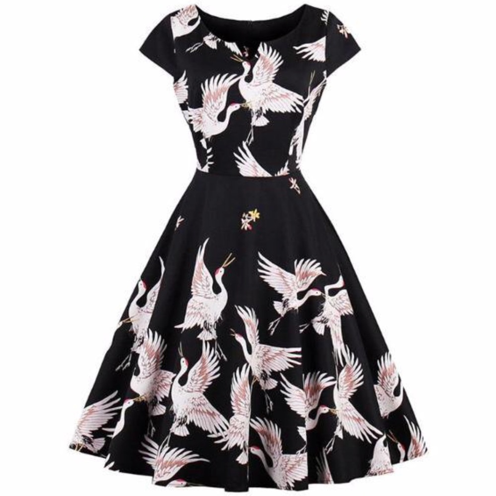 NEW Vintage Crane dress
